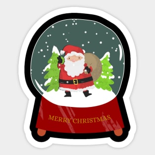 Cute Santa Claus Sticker